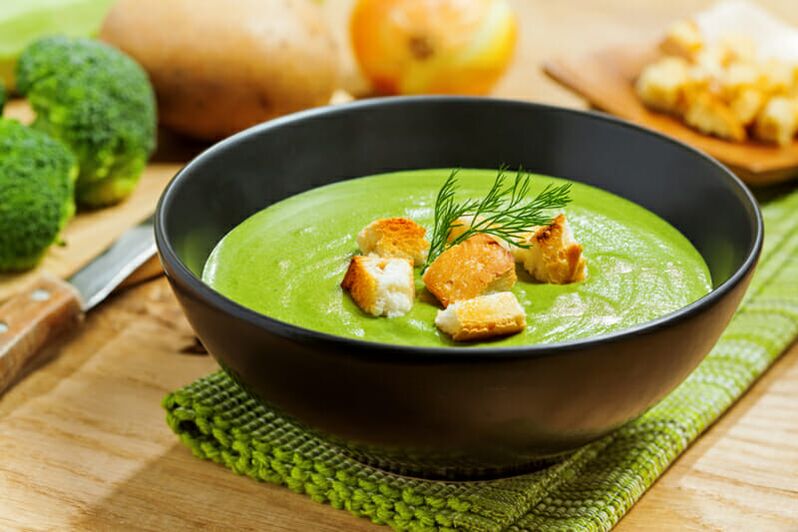 Broccoli soup diet menu for weight loss