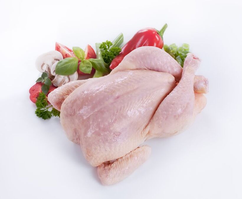 On the third day of the 6-petal diet, you can eat chicken in unlimited amounts. 